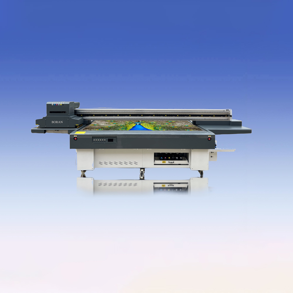 Large Format Industrial 2513 UV Led Flatbed Printer with AI-scanner Camera
