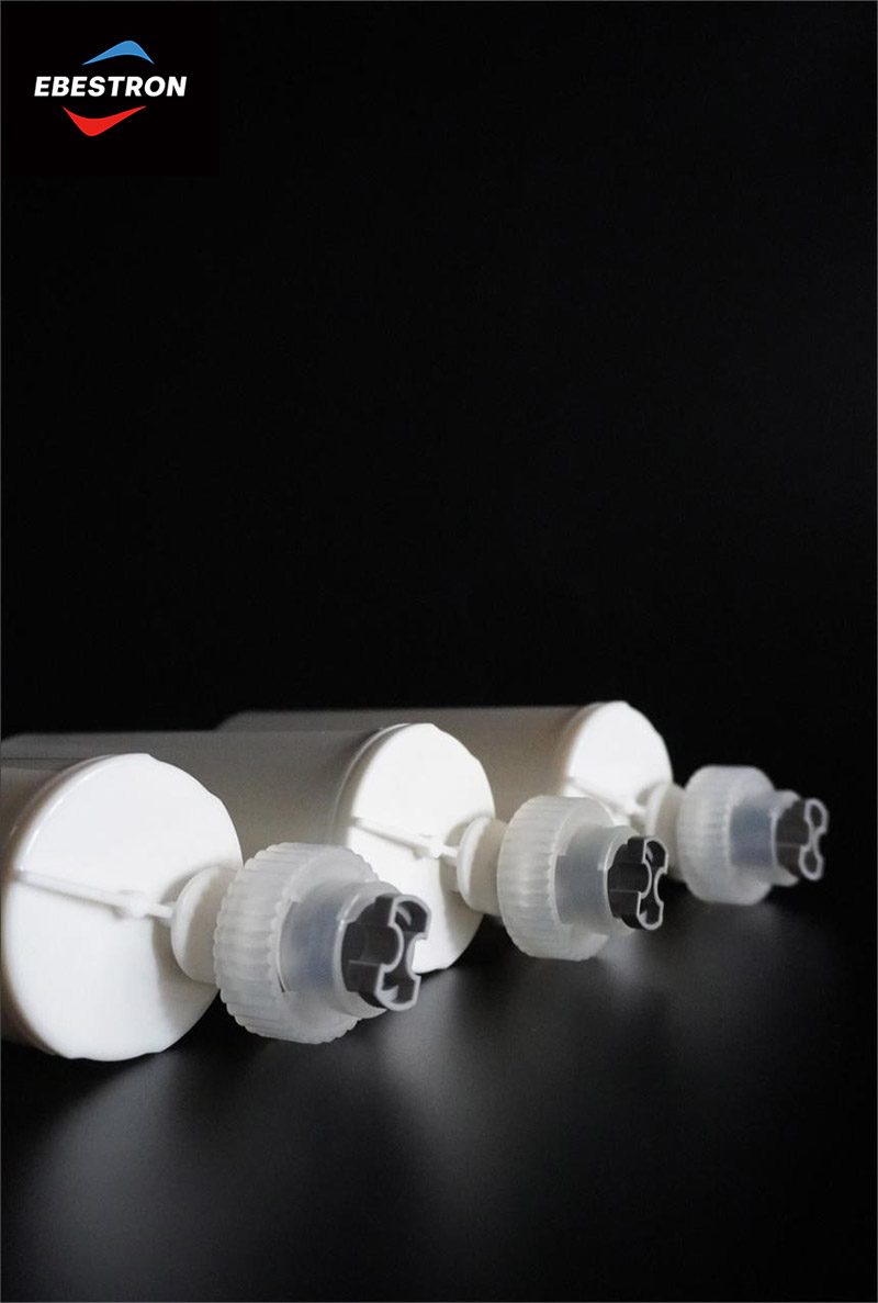 250ml PBT 101 disposable empty tube plastic epoxy adhesive and silicone sealant dual cartridge detail (4)