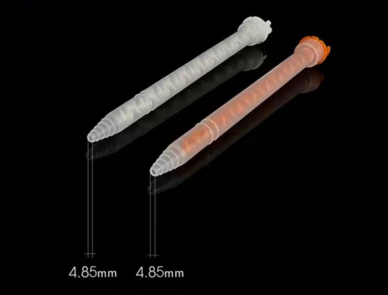 D-10-18 Plastic Disposable Epoxy Nozzle Glue Static Mixer Cartridge Tube detail (2)