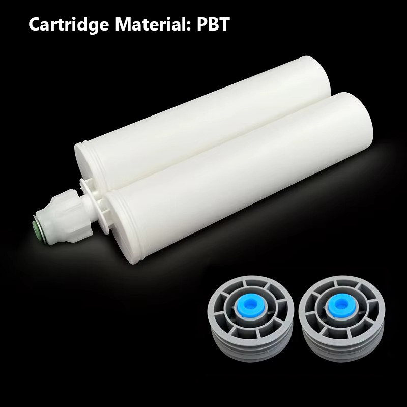 400ml 1-1 adhesive PBT dual cartridge detail