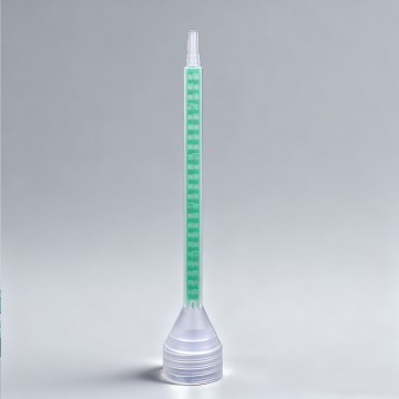 06-24 Green Square Threaded Adhesive Glue Mixing Tube Tip