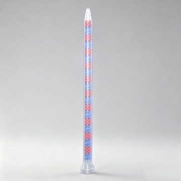 09-20 Colorful Static Mixing Tubes for Metering and Dispensing