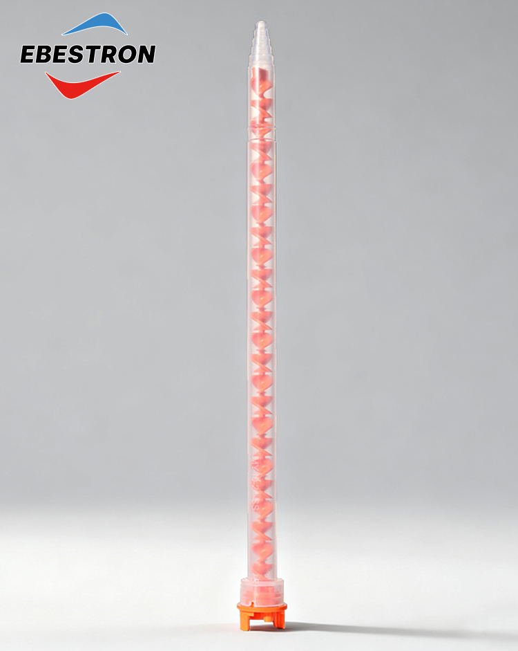 10-24 10-1 Series Orange Static Mixing Tip Detail-1