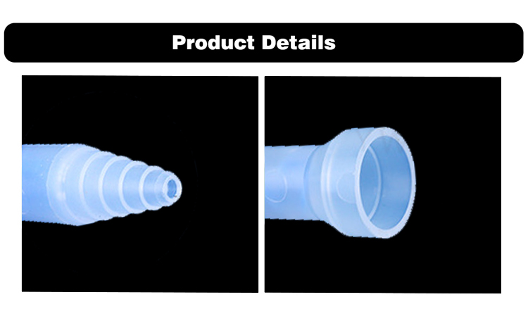 10-24 Stepped Outlet Blue Static Mixer Tube Detail-2