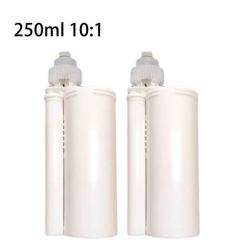 250ml PBT 10:1 disposable empty tube plastic epoxy adhesive and silicone sealant dual cartridge