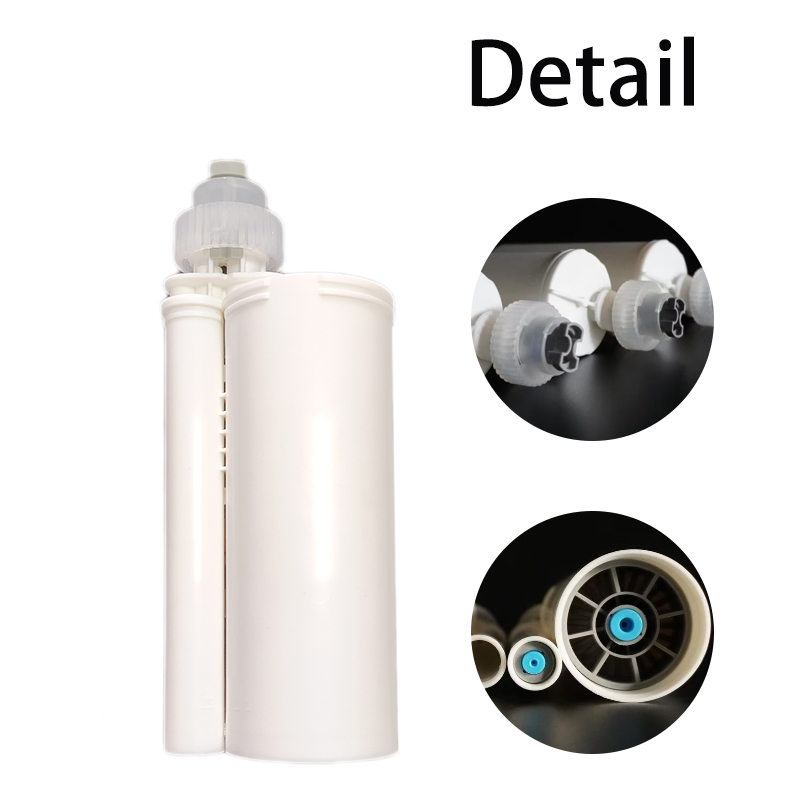 250ml PBT 10:1 disposable empty tube plastic epoxy adhesive and silicone sealant dual cartridge-product
