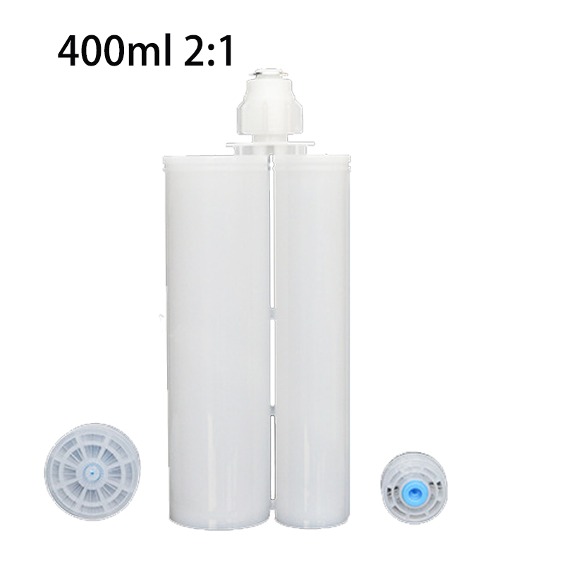400ml 2:1 disposable adhesive cartridge two-component plastic epoxy glue injection cartridge