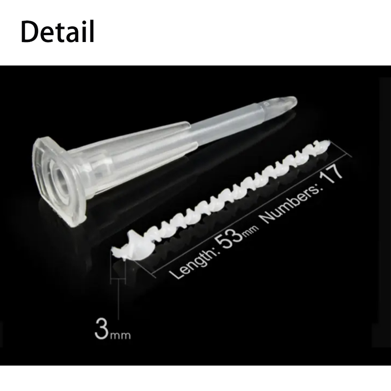 A-3-17 Static Mixer Mixing Tubes for 50ml 1:1/2:1 cartridges for mixing glue-product