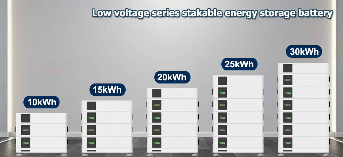 low voltage series battery