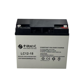 Maintenance free AGM 12V 18Ah lead-acid battery for energy storage