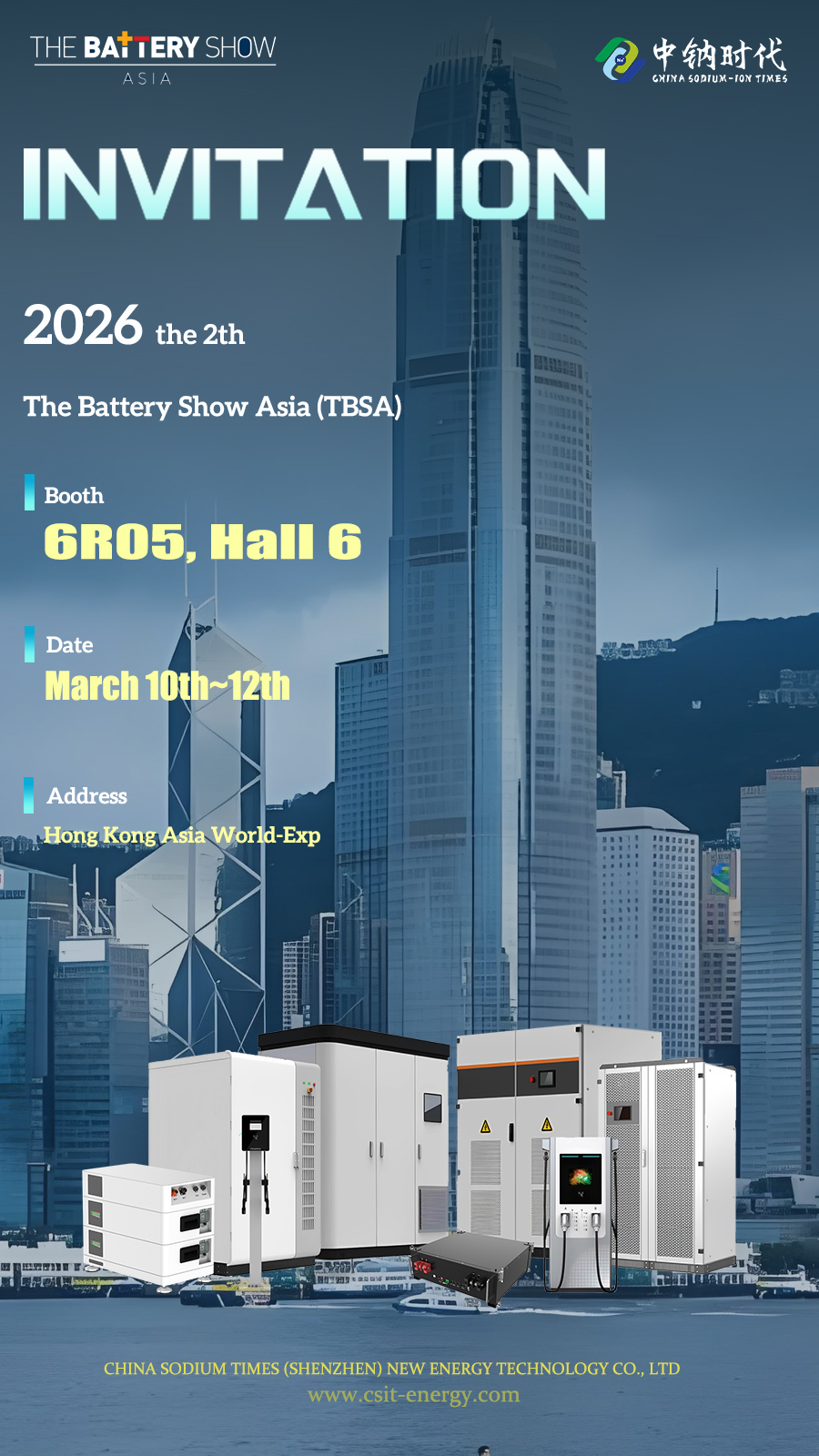 China Sodium Times Cutting-Edge Two-Wheeler & Energy Storage Batteries at The Battery Show Asia