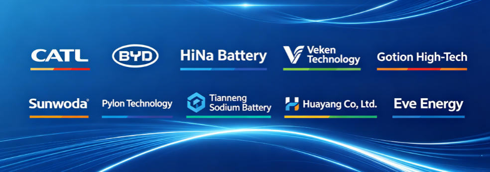 Les 10 principaux fabricants de batteries sodium-ion en Chine (2026)