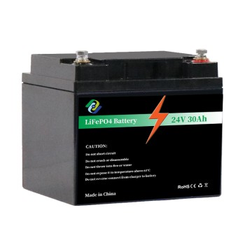 Customized 24v 30ah lithium lifepo4 battery for lead acid replacement