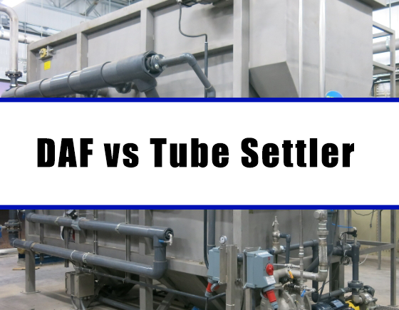 DAF vs Tube Settler : Comment optimiser la séparation solide-liquide des eaux usées industrielles ?