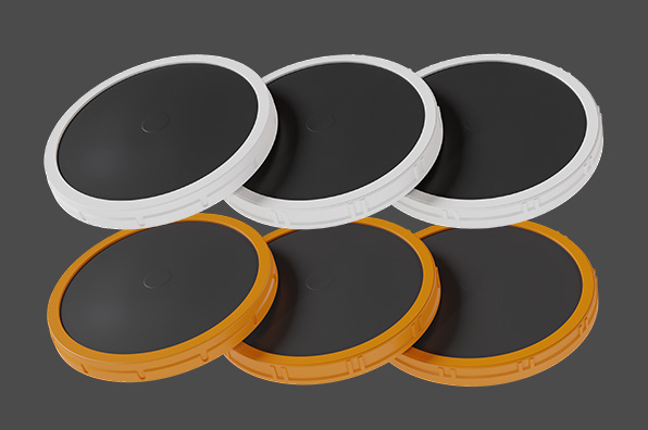 Custom plate design disc diffuser