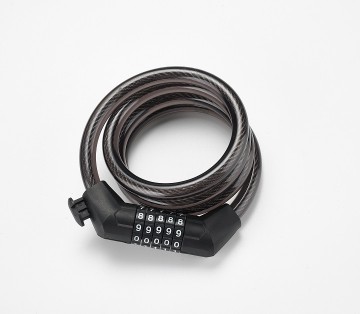 China Steel Cable Wire Rope Supplier 5 Combination Bicycle Lock For Bike