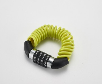 Best Sold Helmet Cable Lock 4 Digit Cord Combination Lock For Motorcycle Cycle