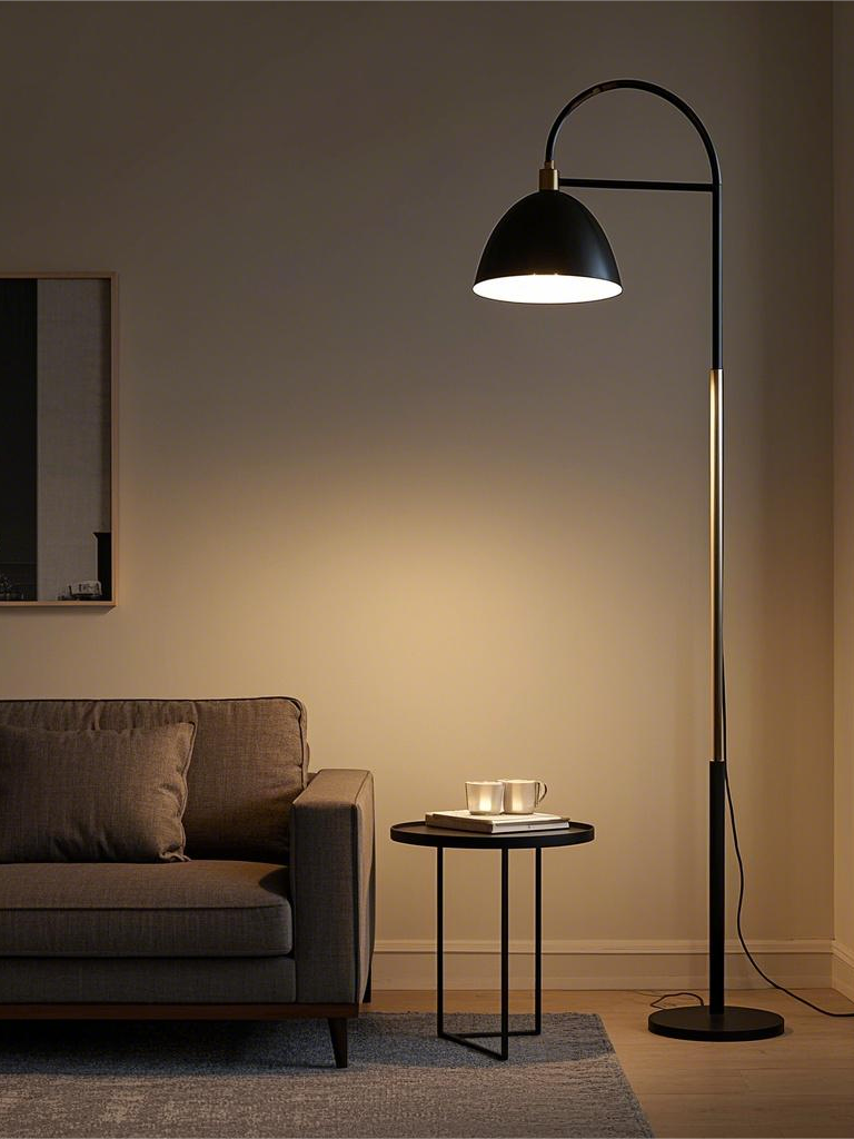 Lamp stands made of hardware (1)