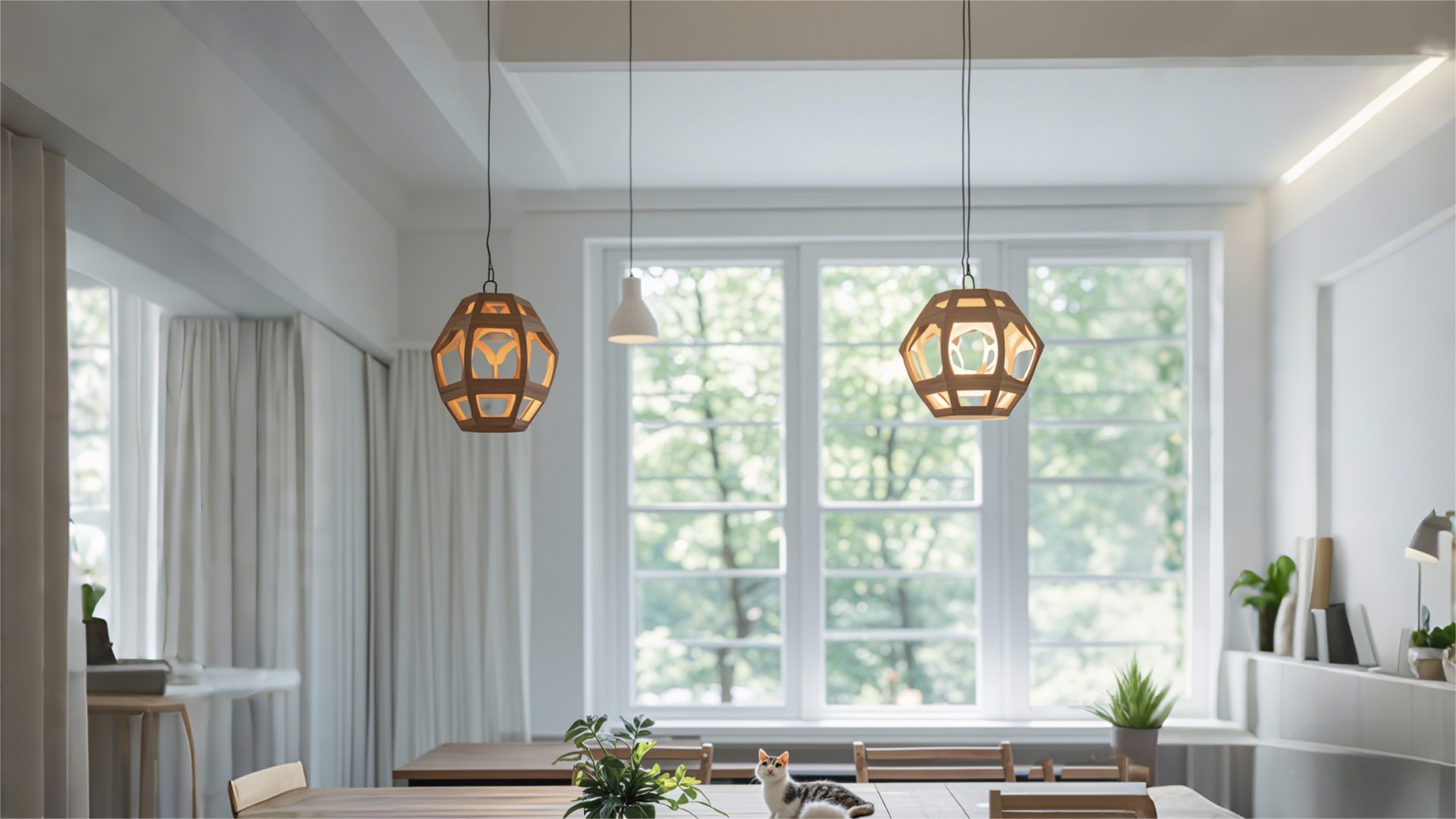 Pure Wooden Lighting Fixtures (2)
