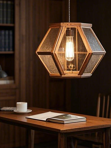 Pure Wooden Lighting Fixtures