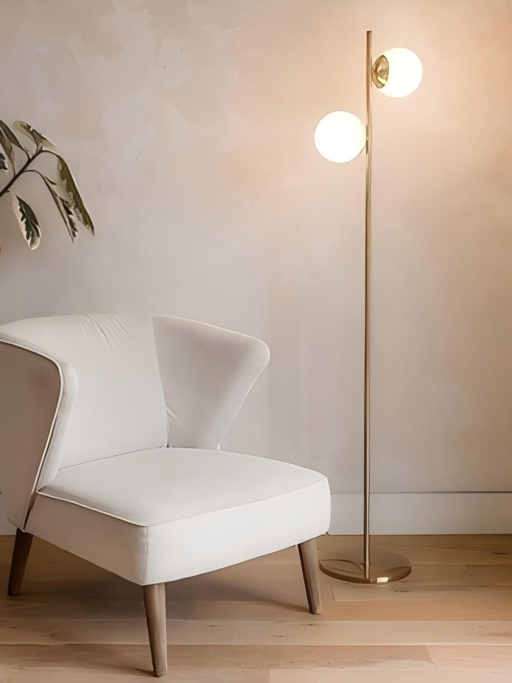 transparent glass lampshade
