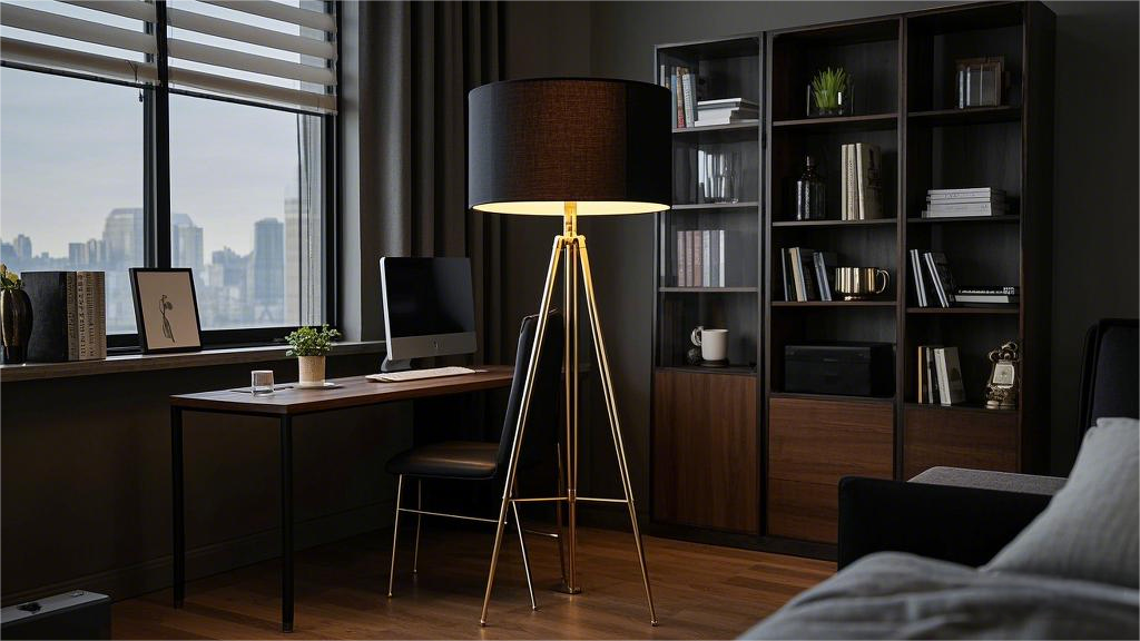 Tripod Lamp Stand Floor Lamp (5)