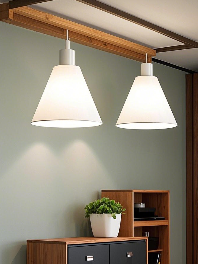 White lampshade
