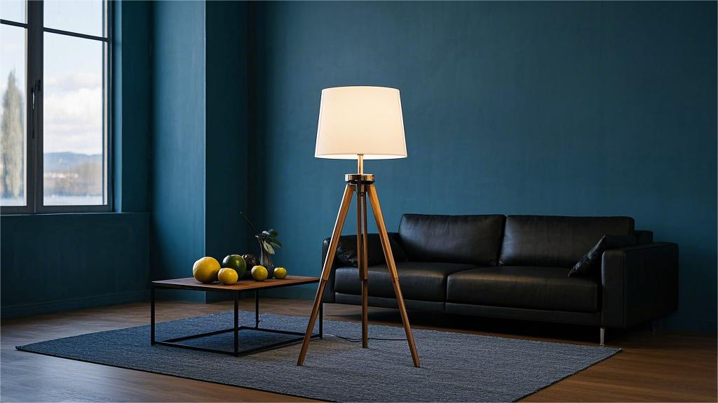 wooden tripod light holder (1)