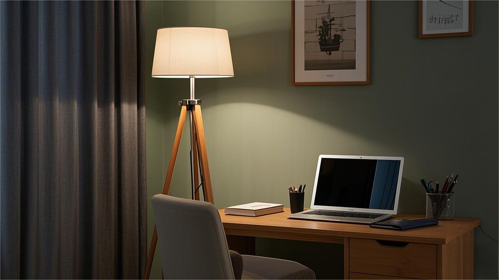 wooden tripod light holder (2)