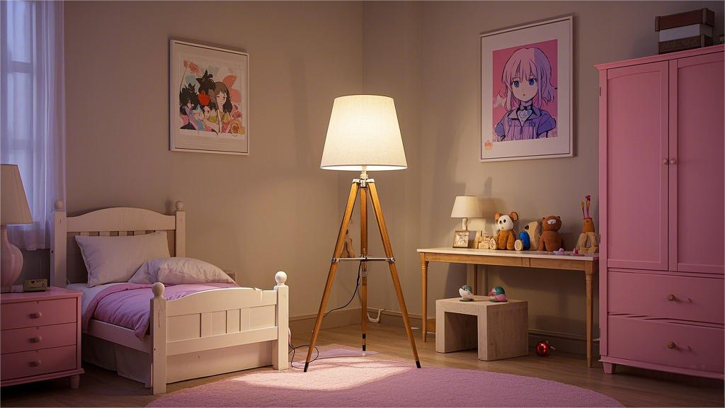 wooden tripod light holder (3)