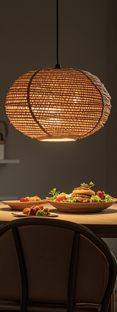 brown-bird-s-nest-shaped-woven-rattan-lampshade-4