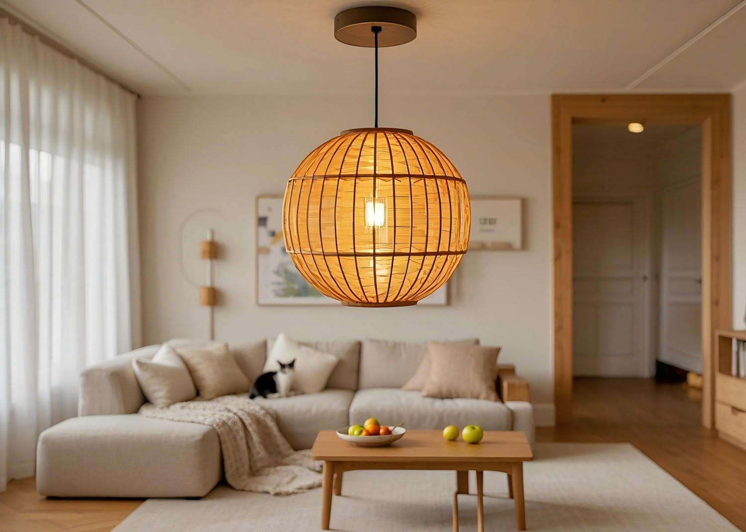 Chandelier features