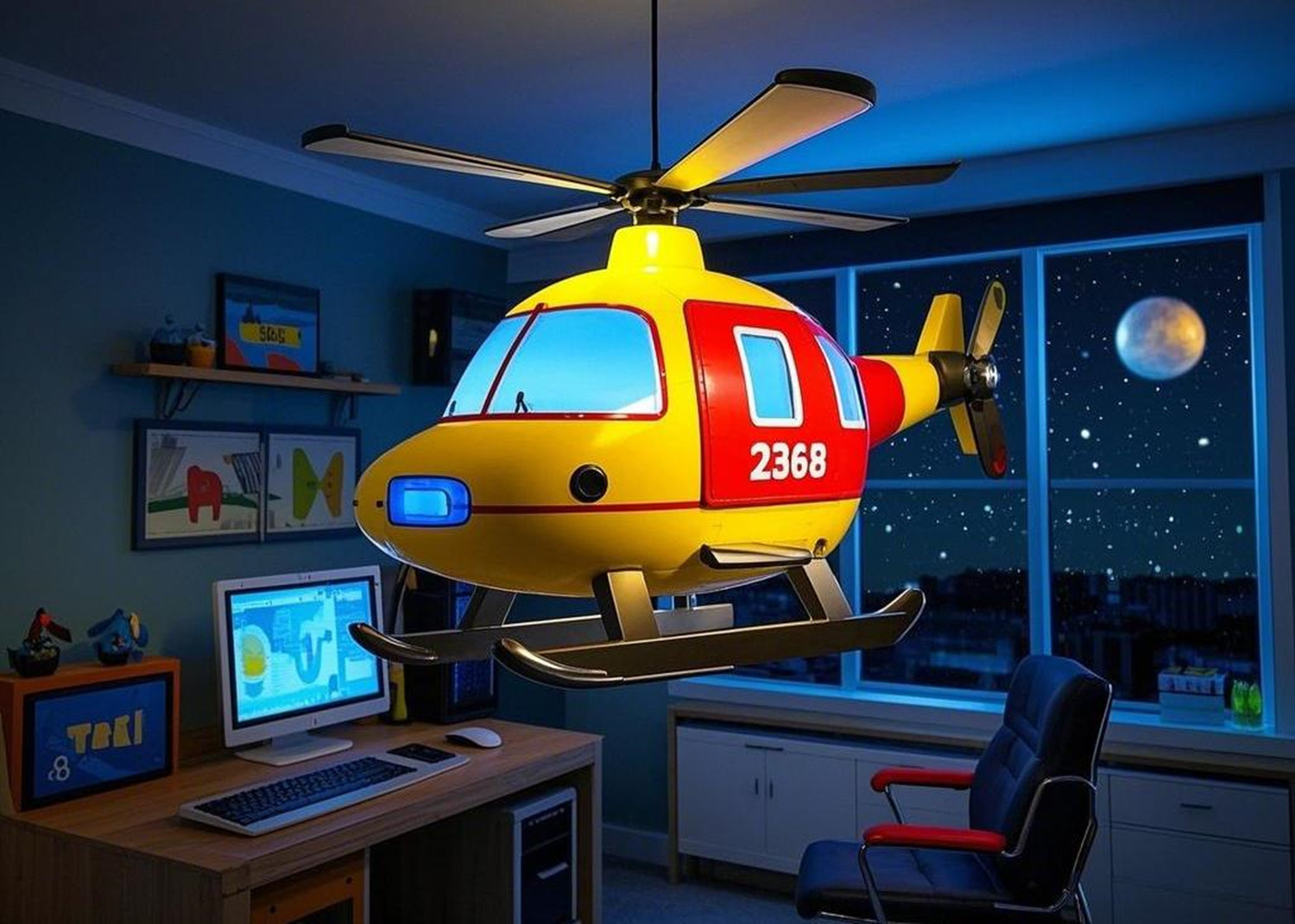 pendant lamp for multiple material