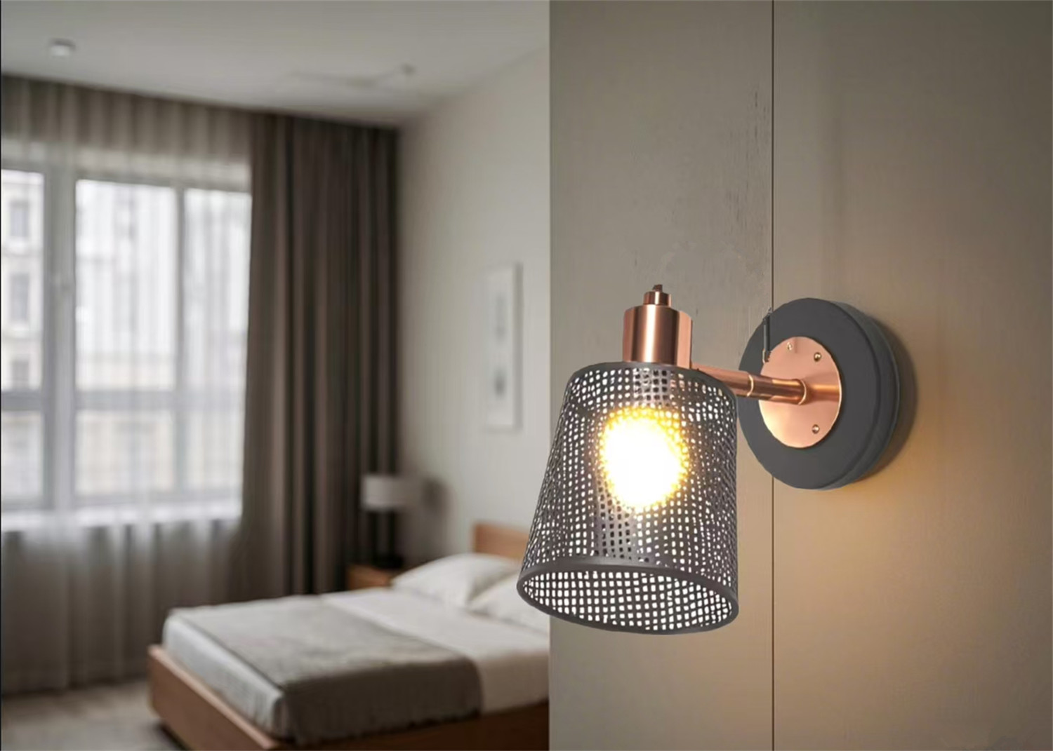 lamp bed