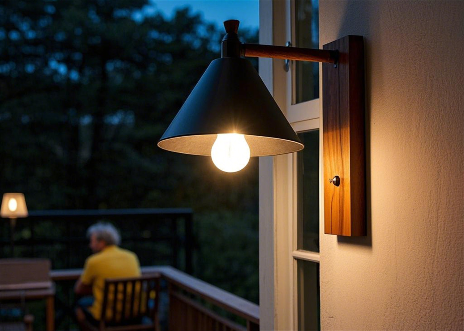 wall lamp-man