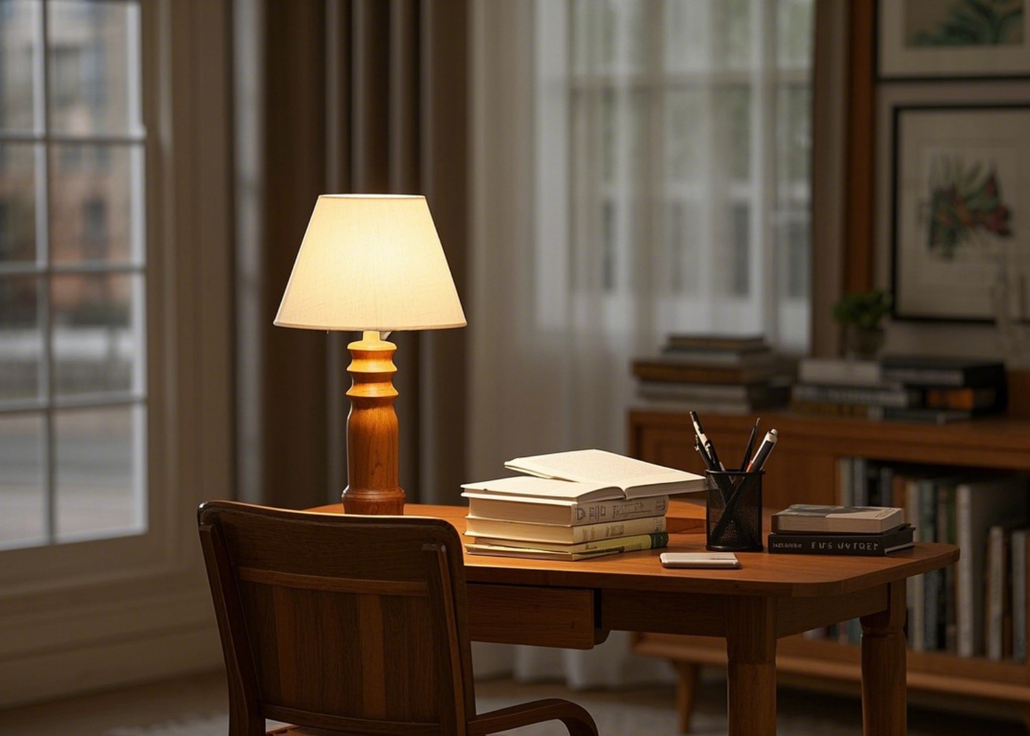 Table Lamp with Equivalent Lighting Quality