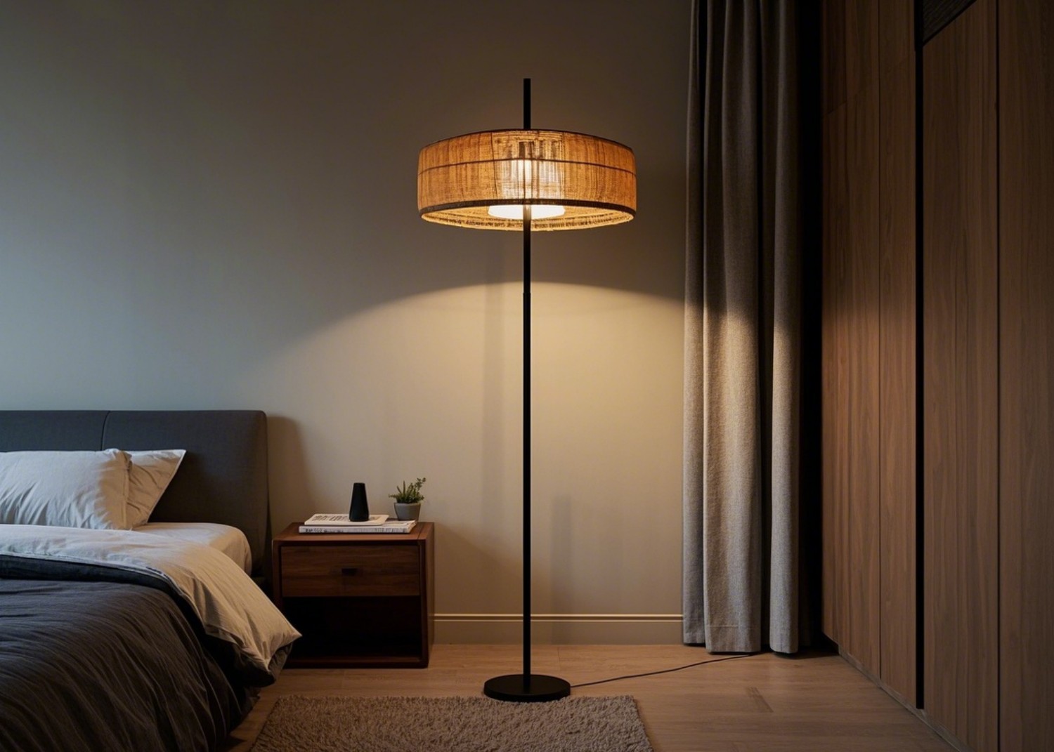 Floor Lamp with Design Highlights