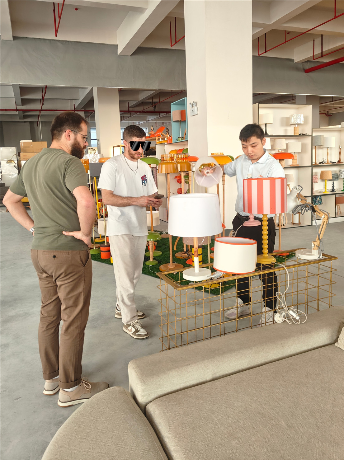 Foreign Visitors to Factory: Seeking Co - operation
