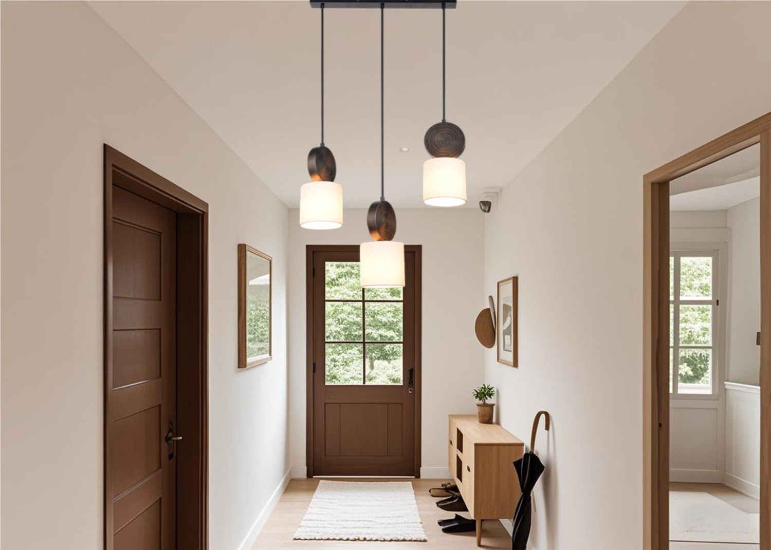 Three Light Pendant