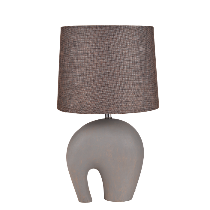 Table Lamp with Elephant Base
