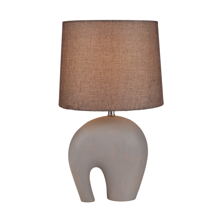 Table Lamp with Elephant Base