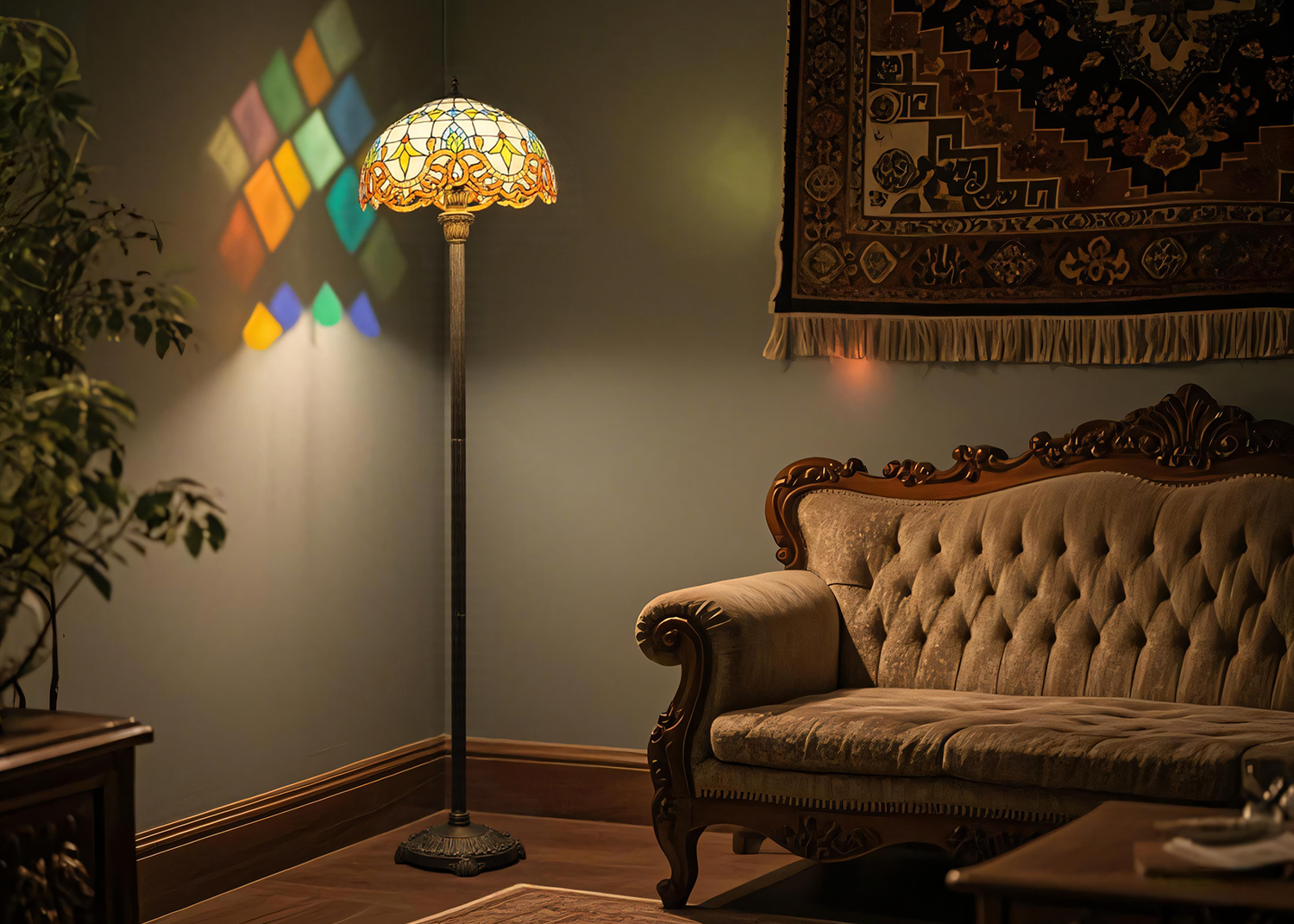 Floor Lamp With Dimmer
