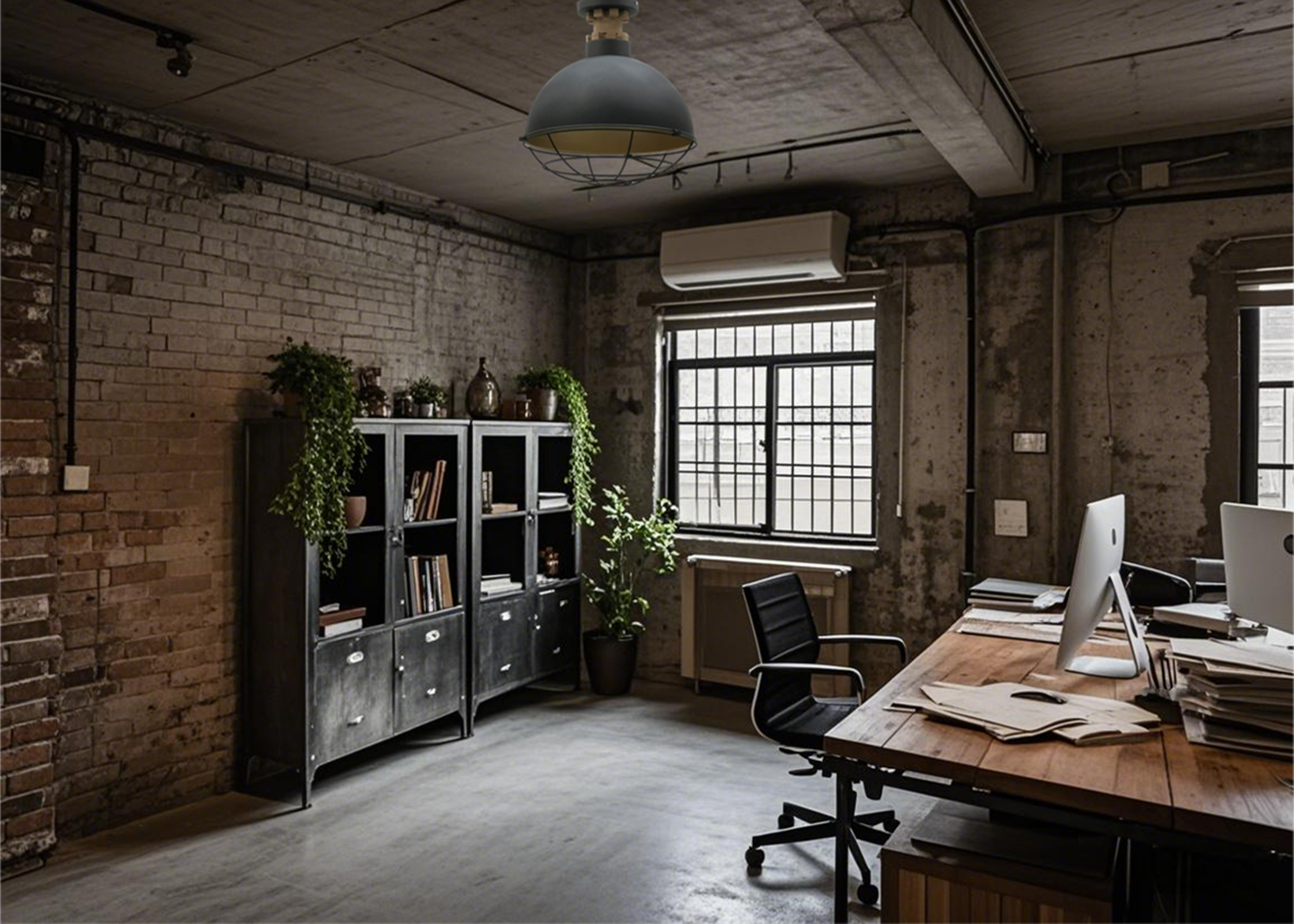 Modern Semi Flush Mount Light