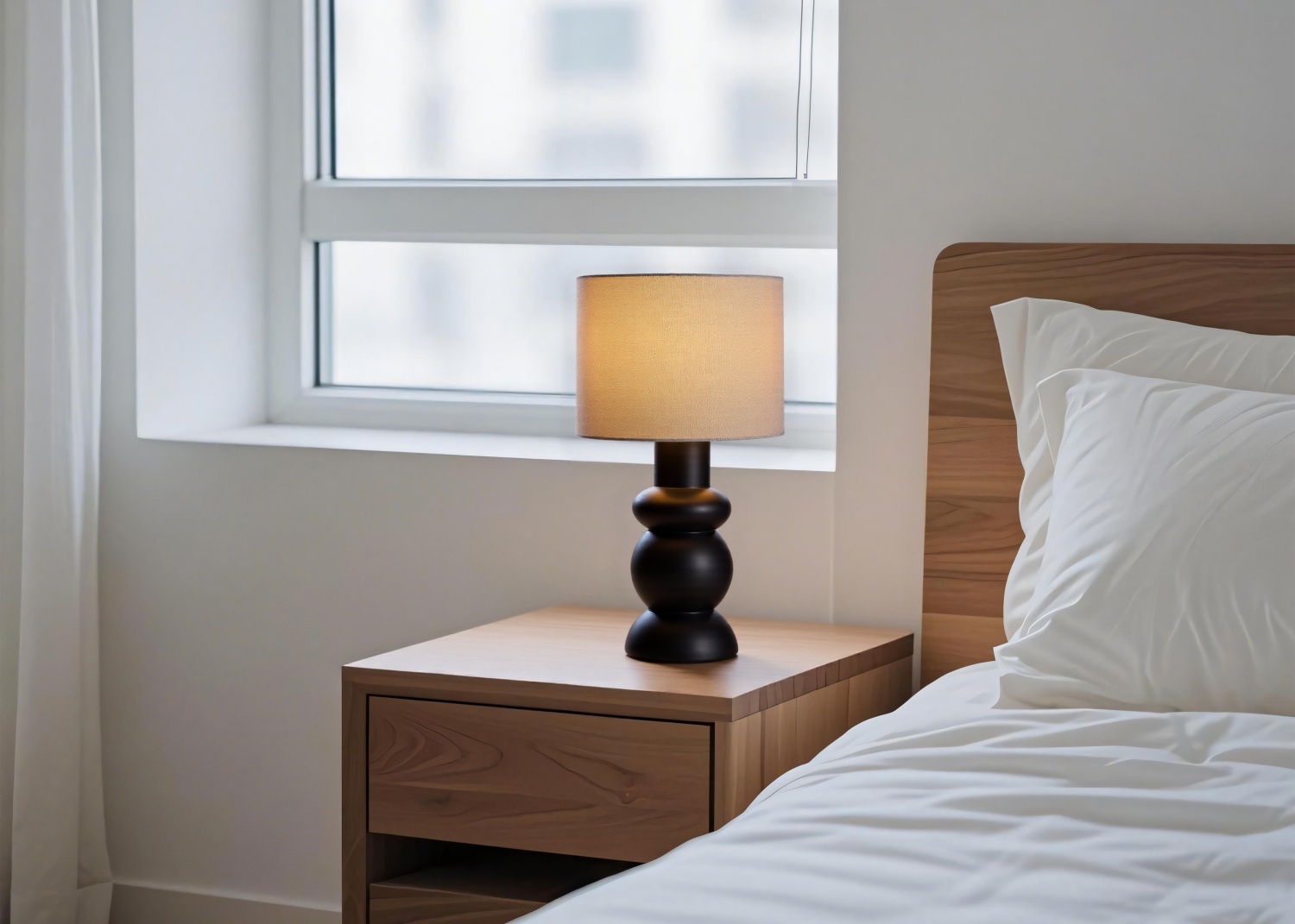 wood table lamp for bedroom