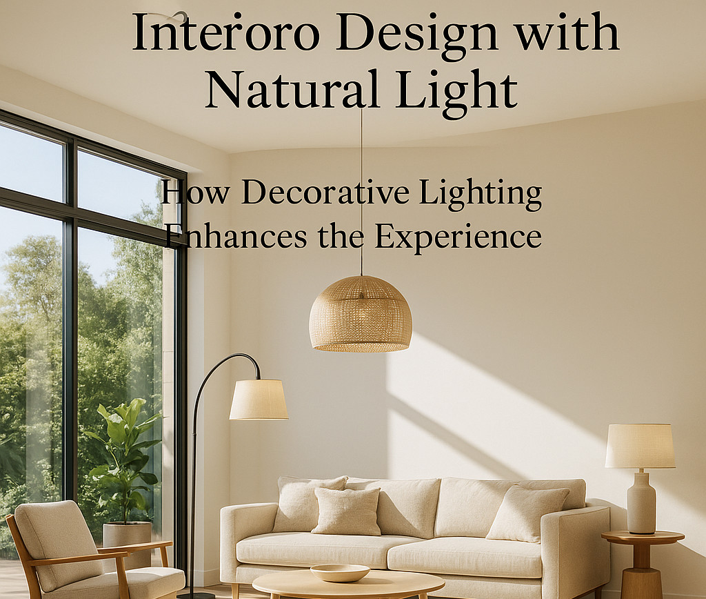 Blending Interior Design with Natural Light: How Decorative Lighting Enhances the Experience
