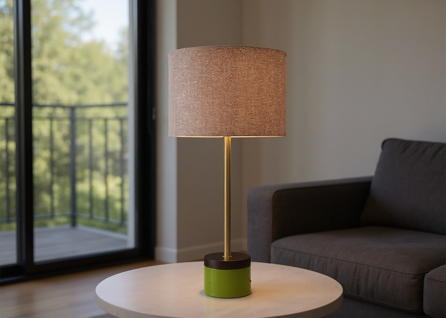 desk lamp with 180° rotation