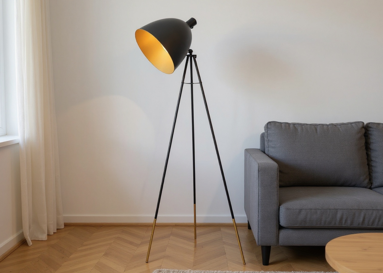 sofa back lighting floor lamp