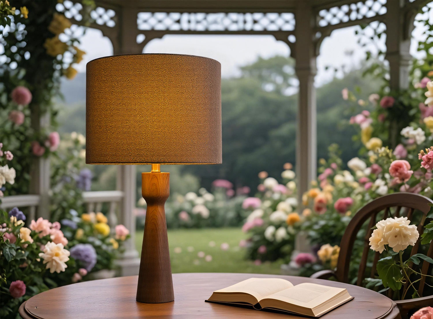 table lamp-garden