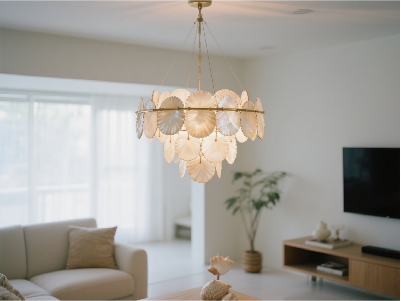 Capiz Shell Pendant Lights: Merging Eco-Consciousness with Elegant Design