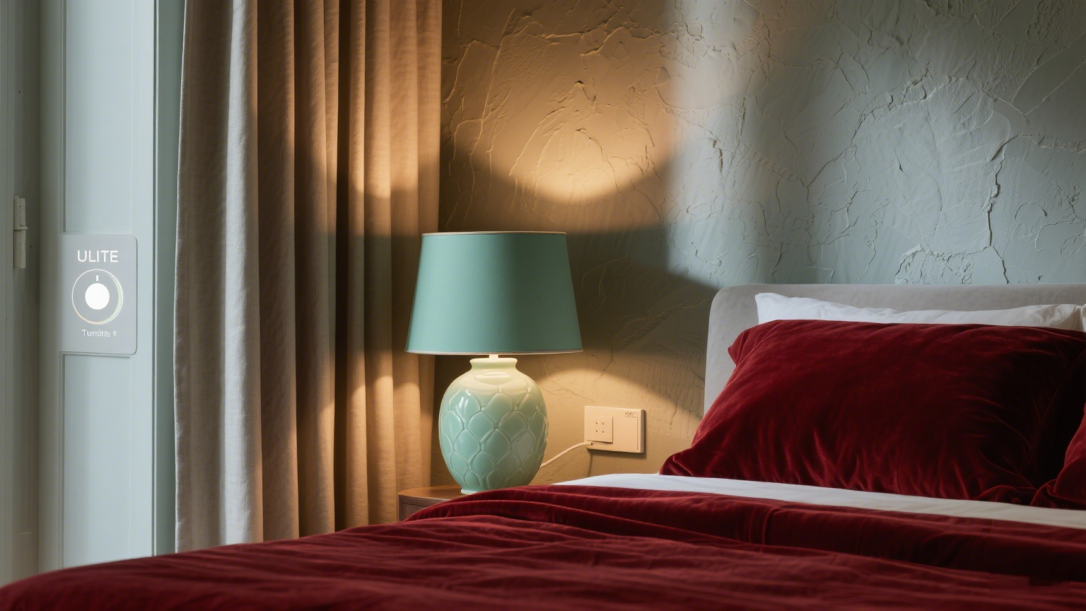lampe de chambre en céramique